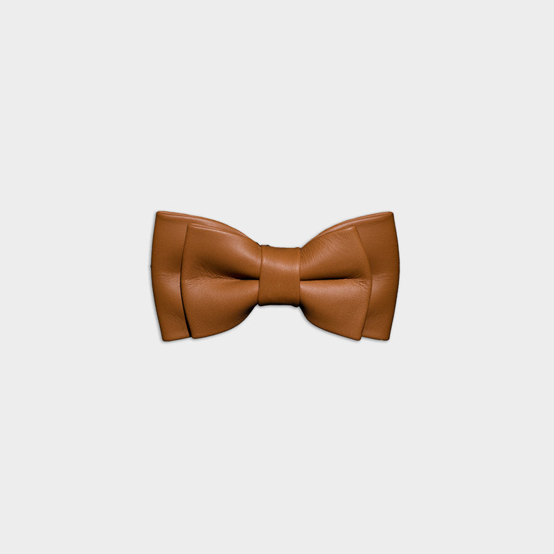 brown party bow tie for men
