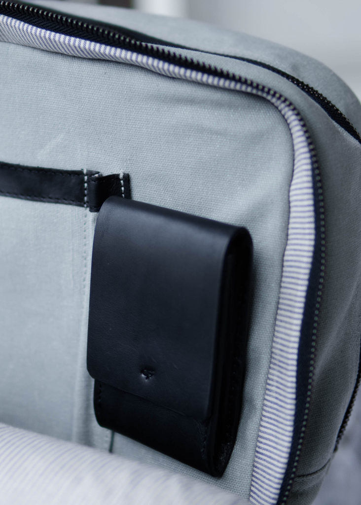 Chapter 02 - Turtle Backpack with Card Case - Monochrome