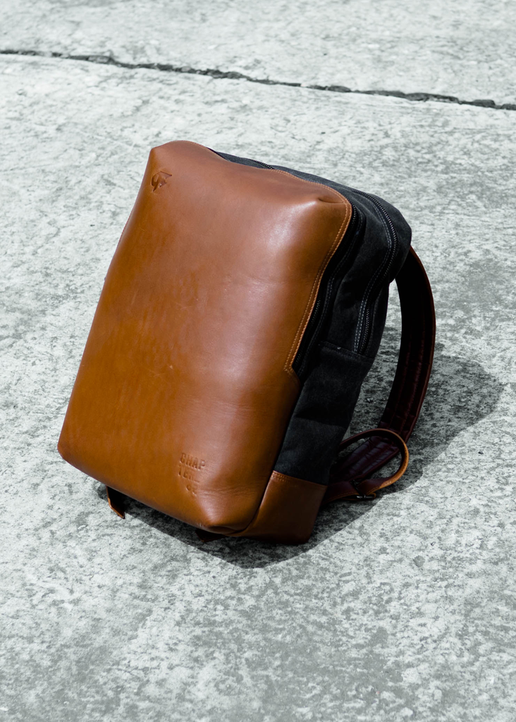 Chapter 02 - Turtle Backpack with Card Case - Tan